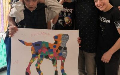Likovna aktivnost „Pas pomagač Linda“ – razvoj kreativnosti, fine motorike i suradnje u skupini